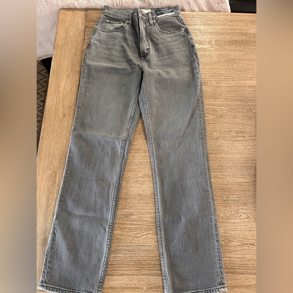 Abercrombie curve love ankle straight